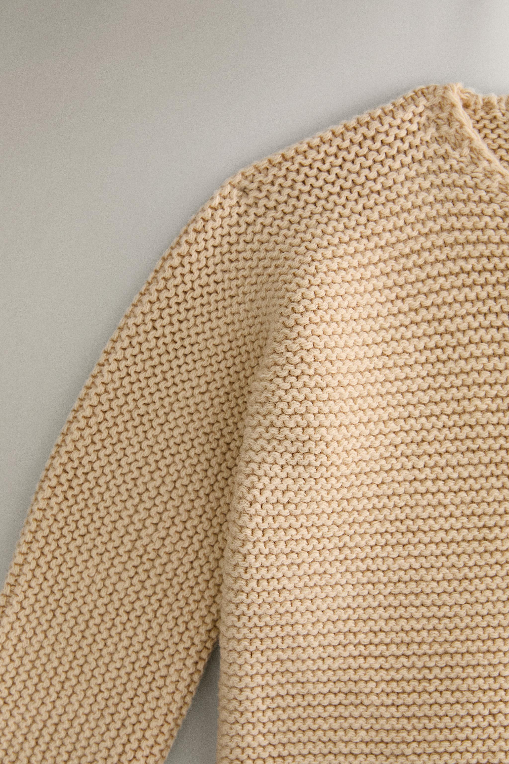 CHUNKY KNIT BABY CARDIGAN